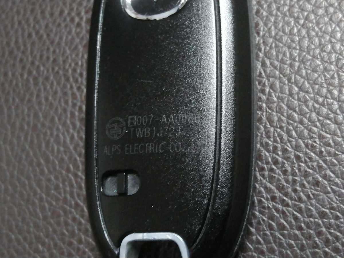 [ редкость прекрасный товар ] Mazda оригинальный "умный" ключ обе стороны скользящий 007-AA0080 Flair Wagon и т.п. 