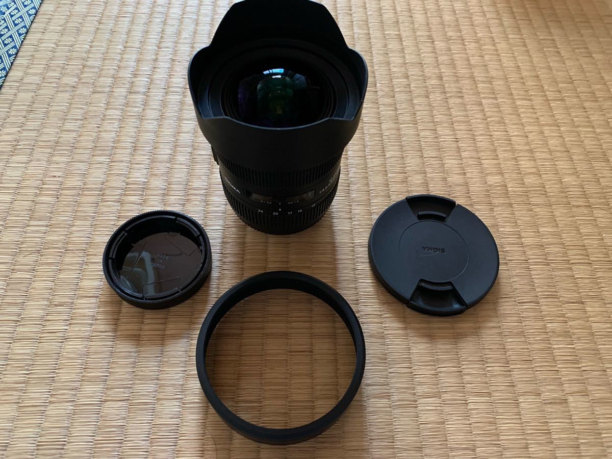 美品 SIGMA 12-24mm F4.5-5.6 II DG HSM [キヤノン用] www.lram-fgr.ma