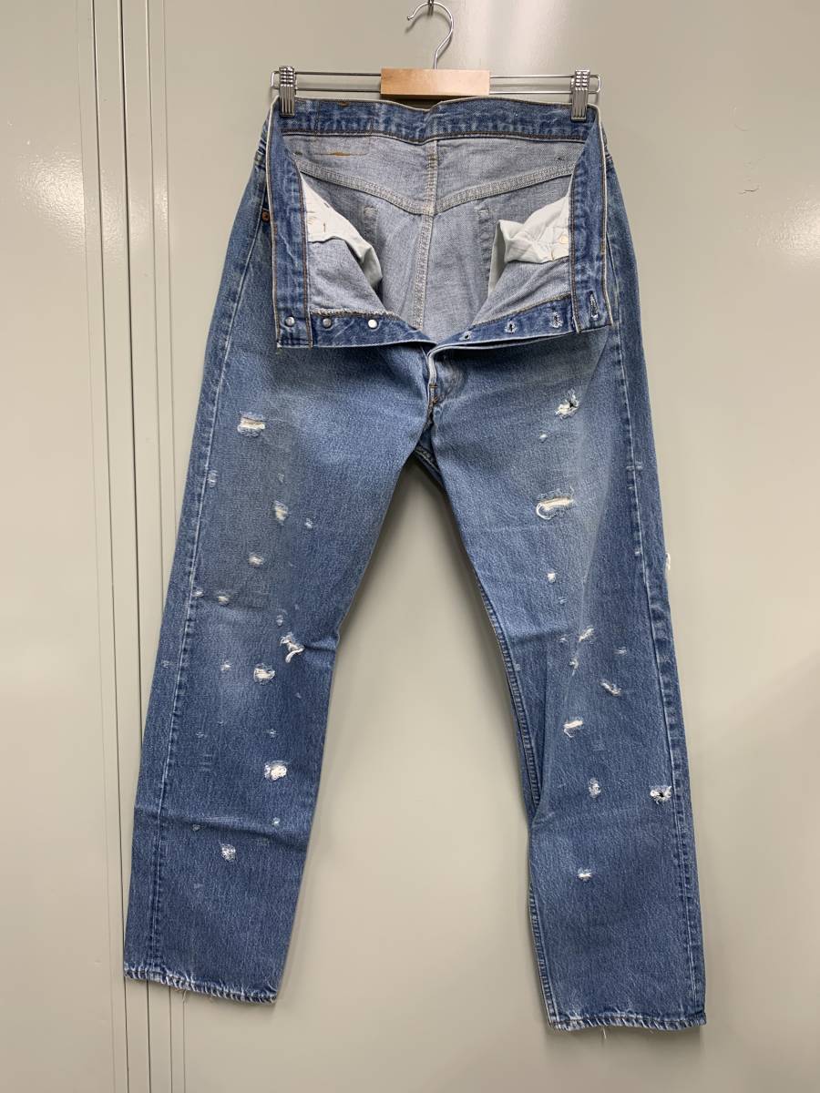 リーバイス 501 0115 W36 MADE IN USA 80's デニム チェーン リーバイス 501 0115 W36 MADE IN USA 80's デニム チェーン