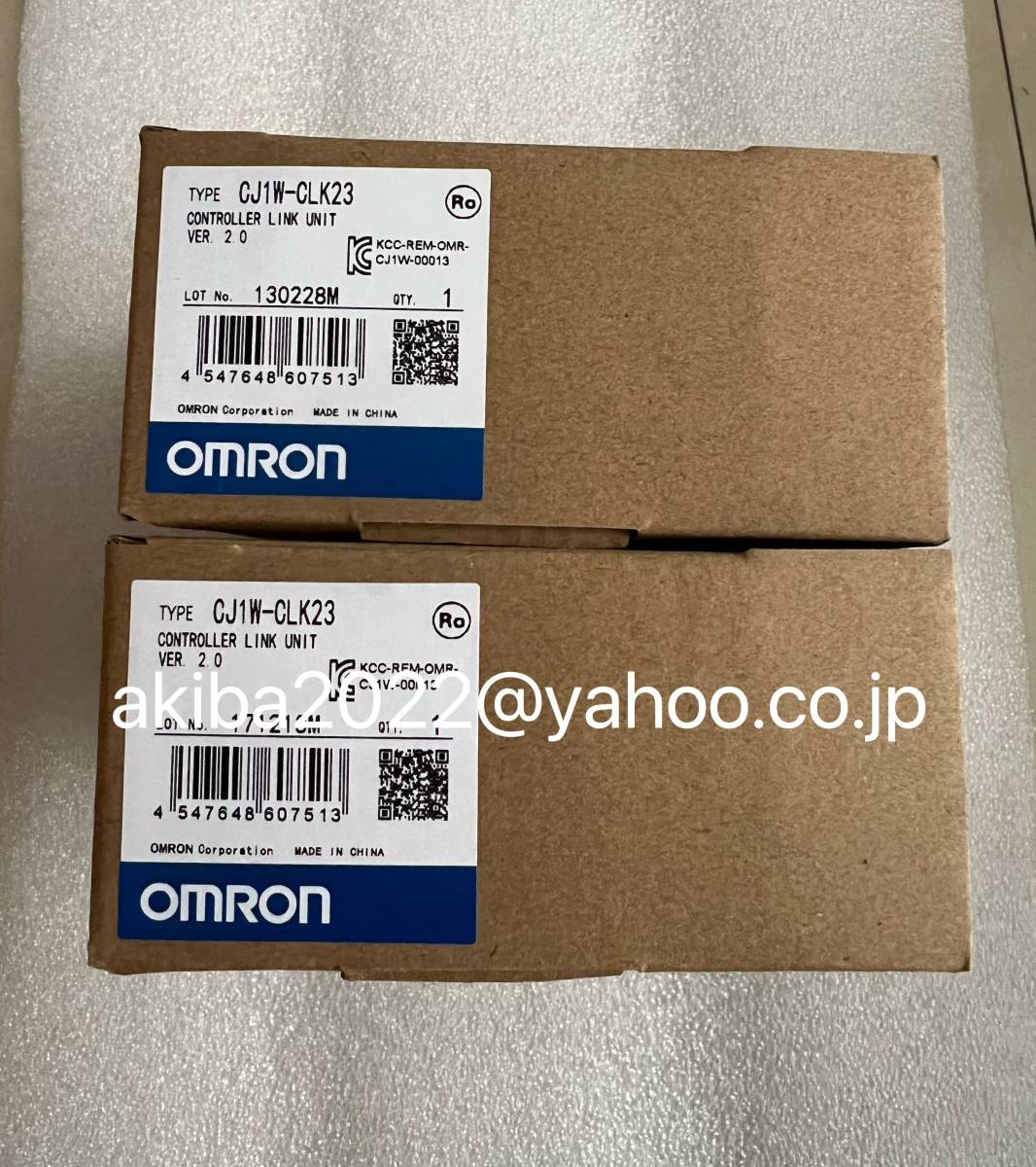 新品☆安心保証 オムロン OMRON製 ControllerLinkユニット CJ1W-CLK23 