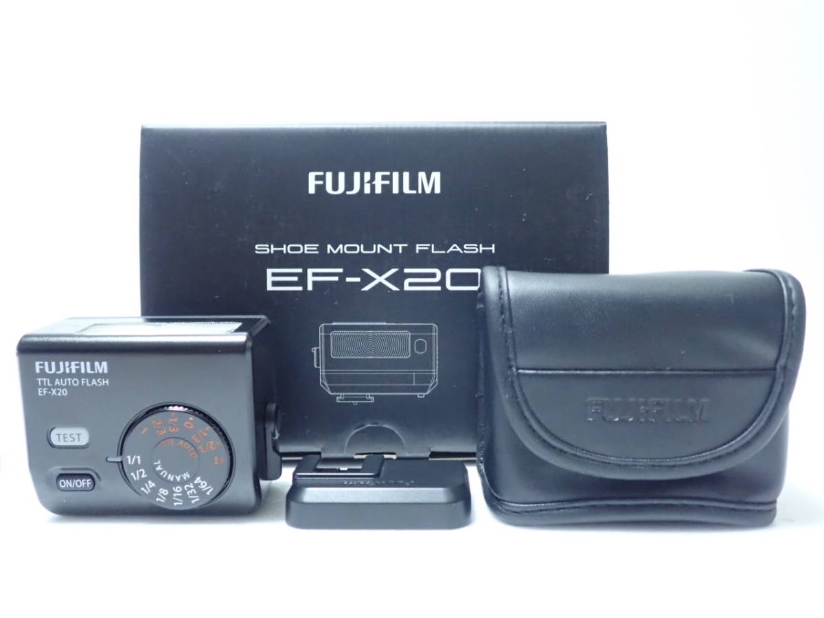 オンラインショップ 元箱あり FUJIFILM EF-X20 shoe Mount Flash