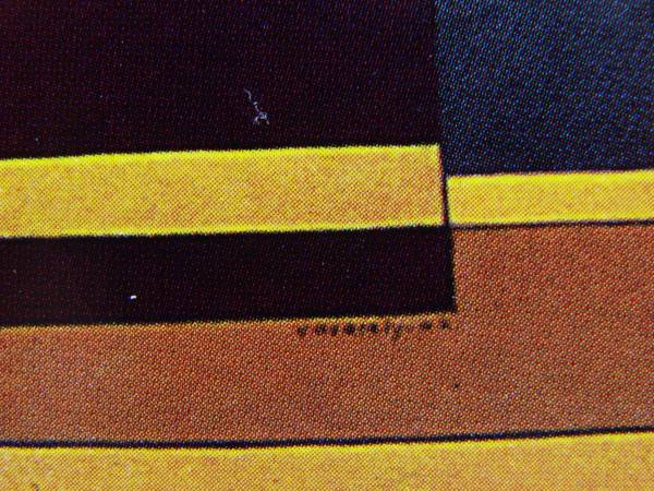 Victor Vasarely、IIava、抽象画、希少画集画、新品額装付、送料無料_画像2