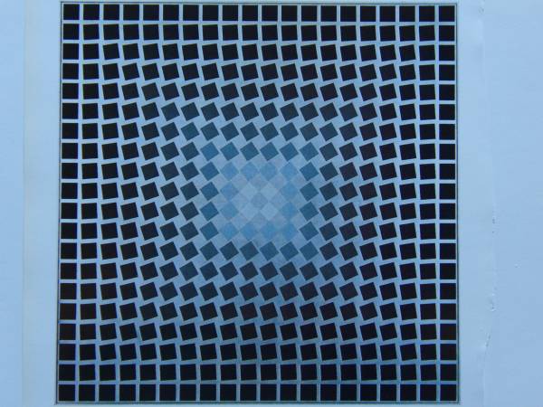 Victor Vasarely、CTA103A、希少画集画、新品額装付 item details