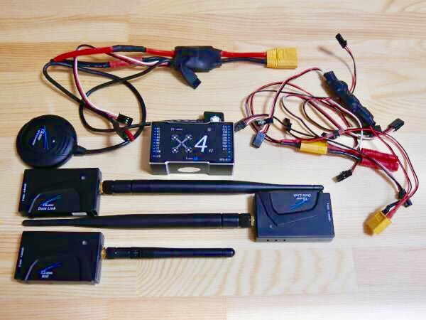  drone multi kopta-ZEROTECH ZeroUAV YS-X4 V2 + data link & power module attaching ( used )