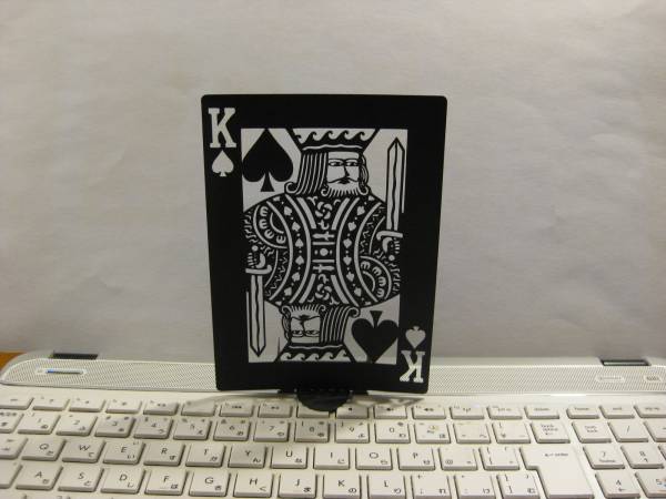  be established cut .. playing cards card King wall decoration also 