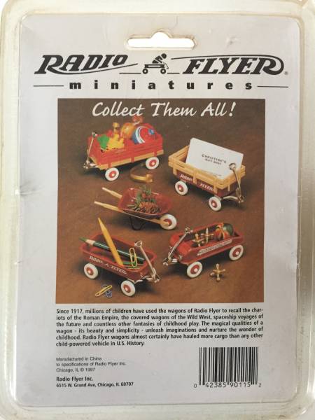  rare out of print new goods * radio Flyer miniature Streak-O-Lite wagon #3