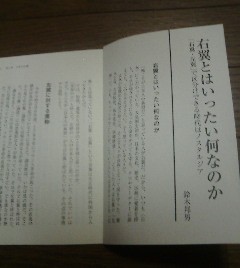 日本の右翼　右翼とはいったい何なのか　鈴木邦男　切抜き_画像1