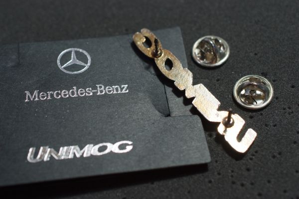 ■ Mercedes Benz ウニモグクラブ ピンバッジ W50mm キャンピングカー メルセデスベンツ UNIMOG u5000u4000u1000u435u424u416u406 ocitye_W50mm