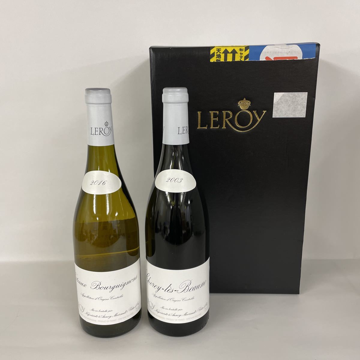 ルロワ コトー・ブルギニヨン2016 ショレイ・レ・ボーヌ2003 750ml 箱