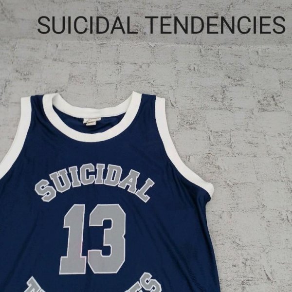 SUICIDAL TENDENCIES 90年代　タンクトップ バスケシャツ W9192