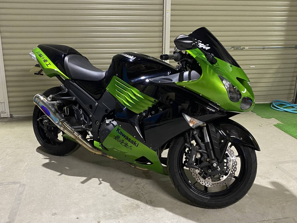 カワサキZZR1400 ZZ-R1400 逆車走行11600km 売 カワサキZZR1400 ZZ-R1400 逆車走行11600km 売