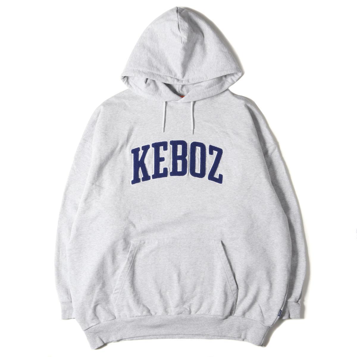 希少⭐︎2XL】ケボズ KEBOZ パーカー ワッペンロゴ 3L コムドット-