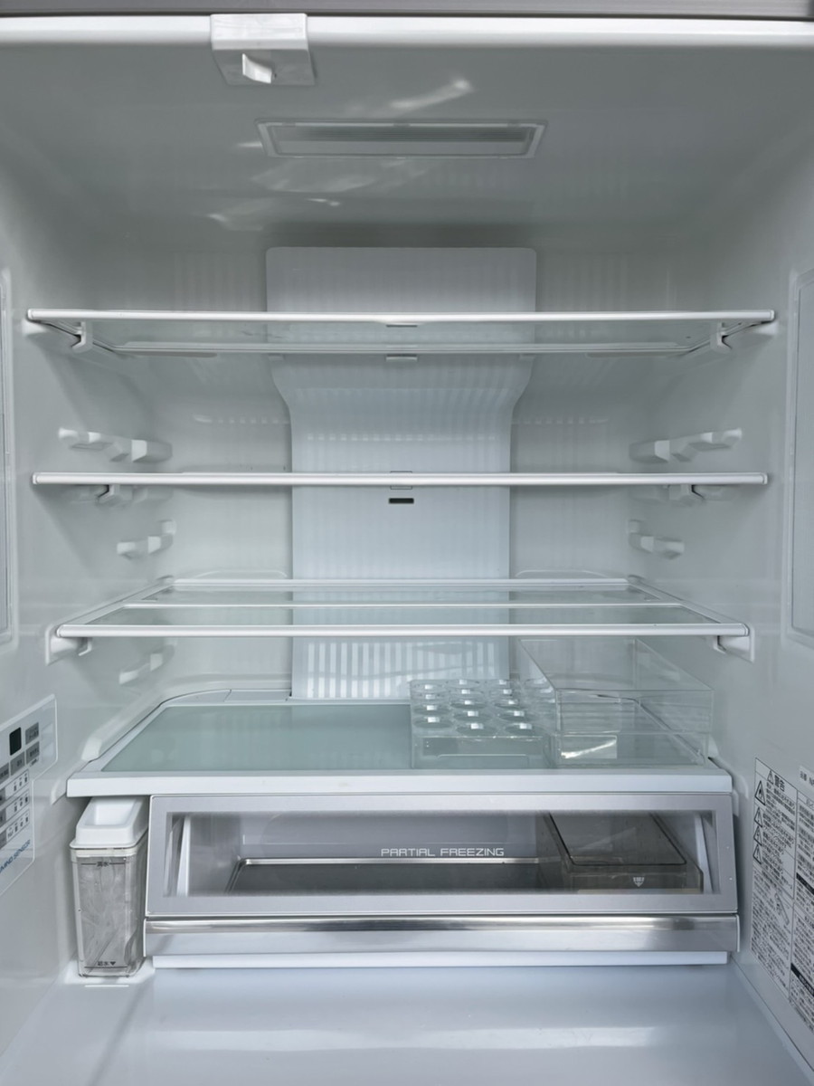 引取歓迎4-29】Panasonic NR-FPM472S-N 470L 6ドア ノンフロン 470L
