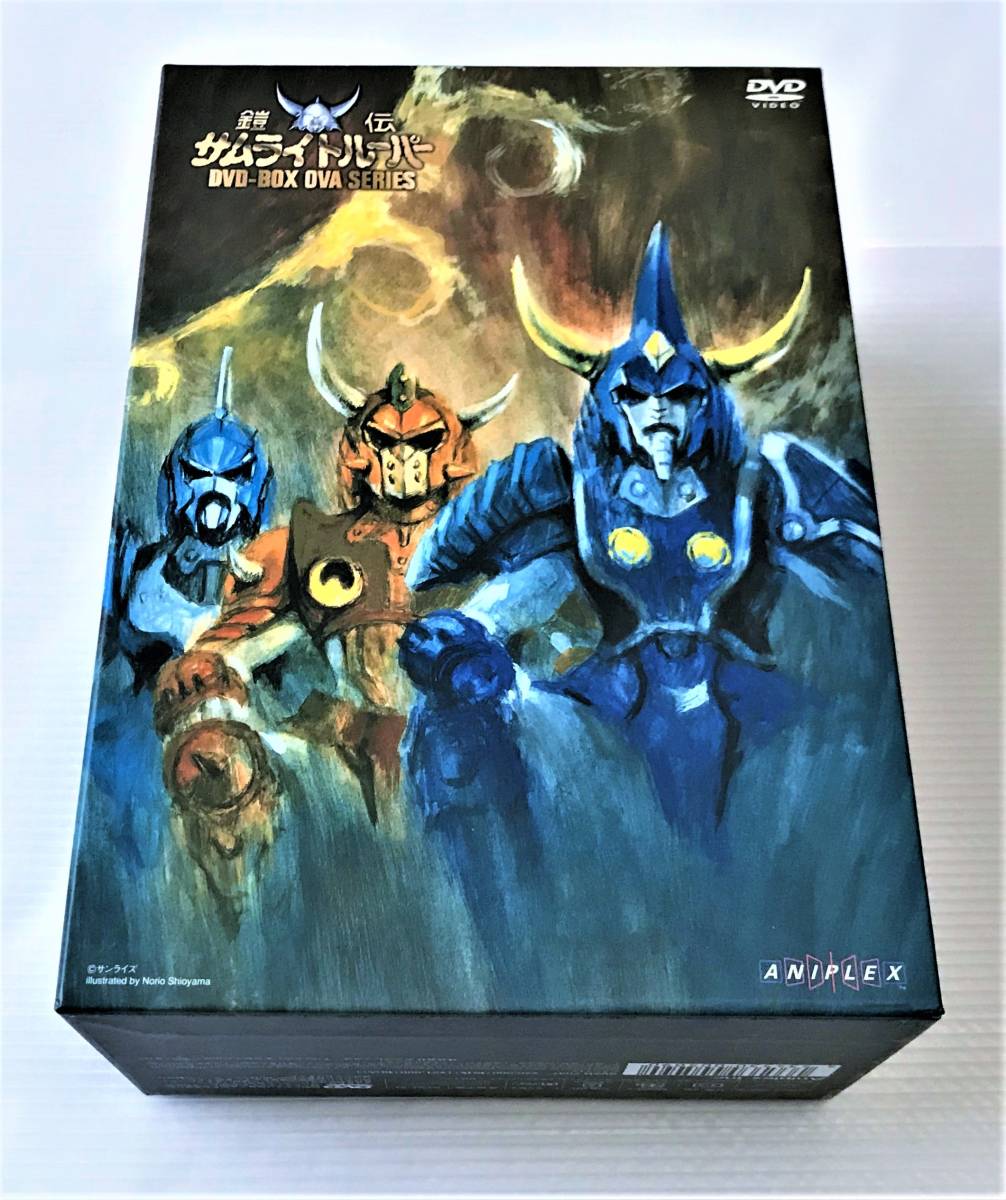  Yoroiden Samurai Troopers DVD-BOX OVA версия все 5 шт комплект совершенно производство ограниченая версия 