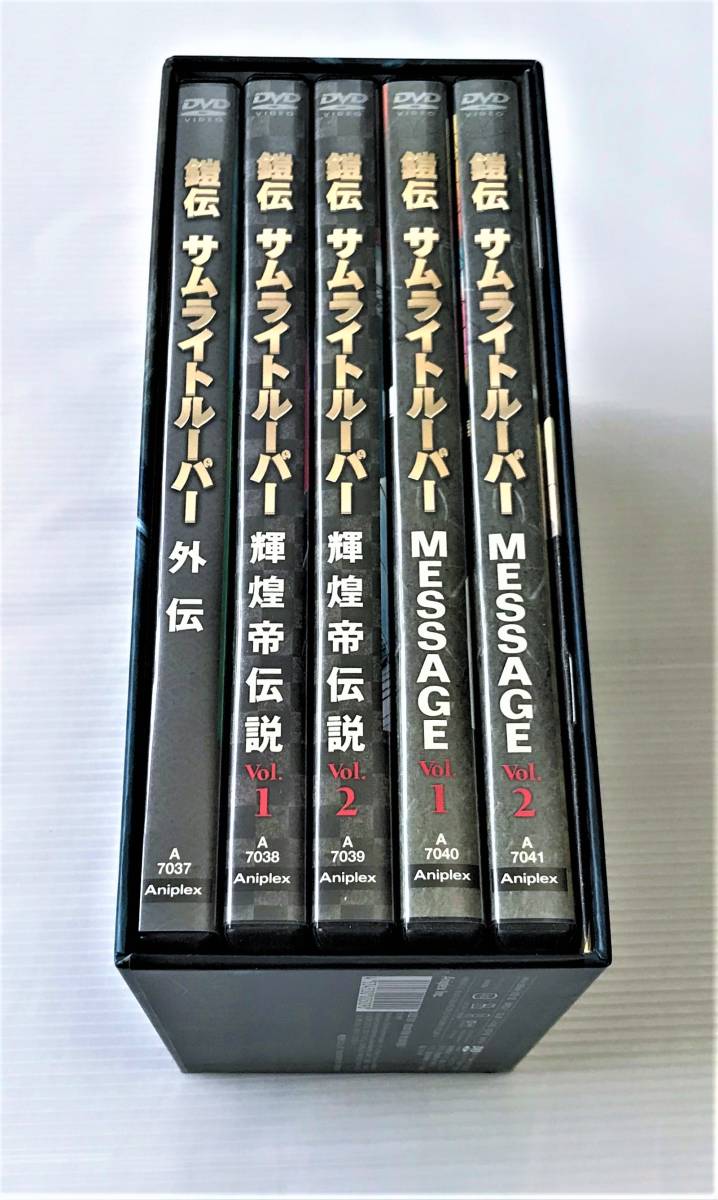  Yoroiden Samurai Troopers DVD-BOX OVA версия все 5 шт комплект совершенно производство ограниченая версия 