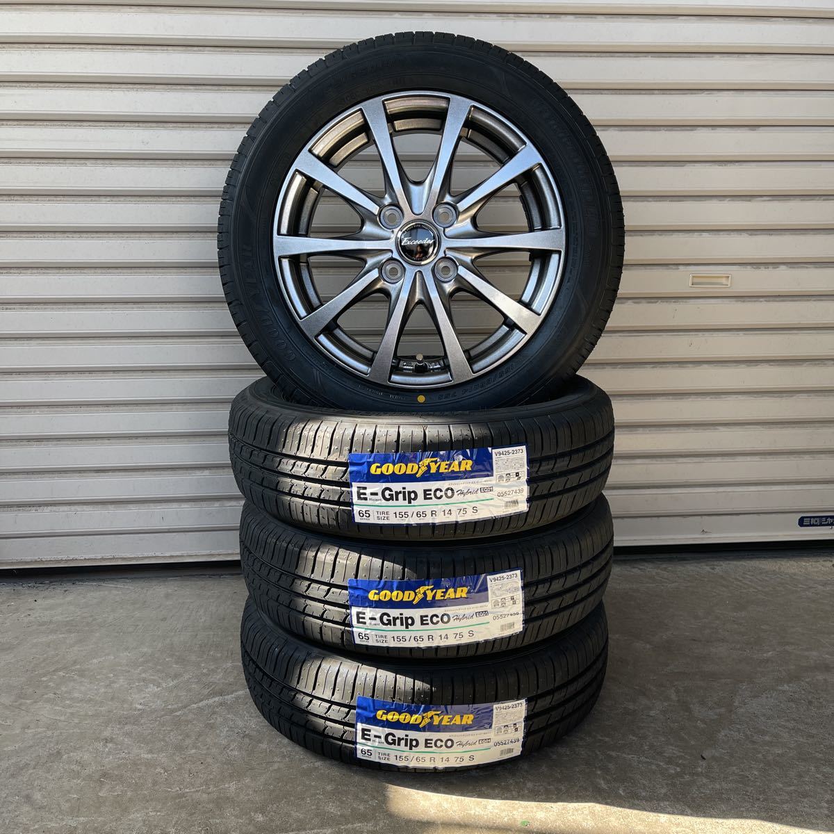 Exceeder E03◇グッドイヤーEG01◇155/65R14◇NBOXタントムーヴワゴンR