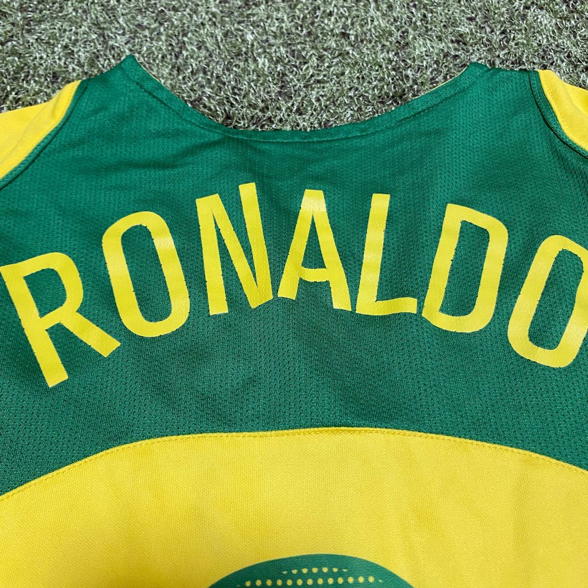 サッカーブラジル代表ユニフォーム 背番号9ロナウド ナイキNIKE サッカーブラジル代表ユニフォーム 背番号9ロナウド ナイキNIKE