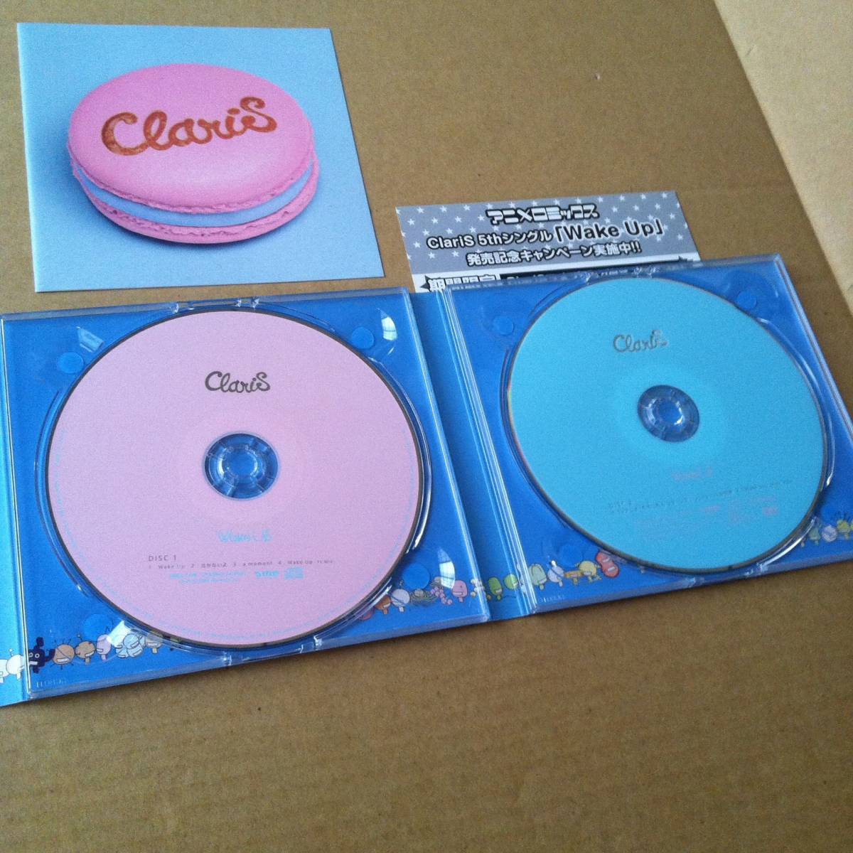 CD + DVD  ClariS クラリス Wake Up    商品検索用キーワード : TVアニメ もやしもん リターンズ    歌 ボーカル VOCALの画像3