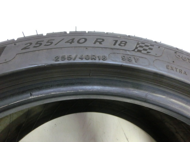 K20-1342 中古ランフラットタイヤ ミシュラン PILOT SPORT 4 ZP 255/40R18 99Y (2本)_画像5