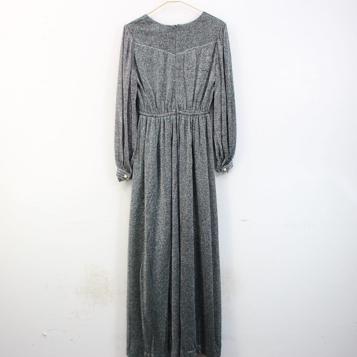 RETRO VINTAGE DESIGN DRESS ONE PIECE/レトロ古着デザインドレスワンピース_画像6