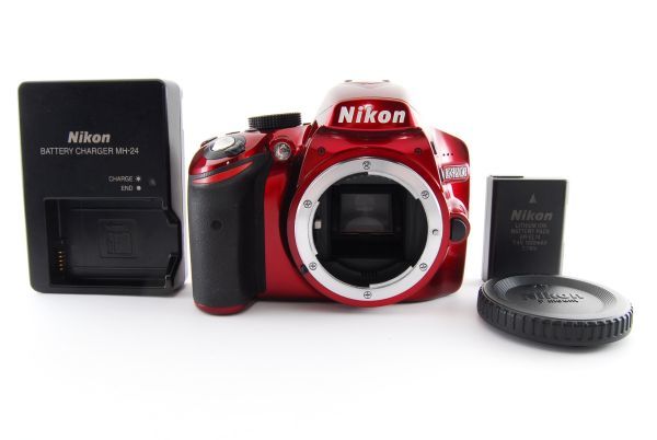 ニコンD ニコンD ニコン Nikon D3200 ボディ レッド デジタル一眼レフ