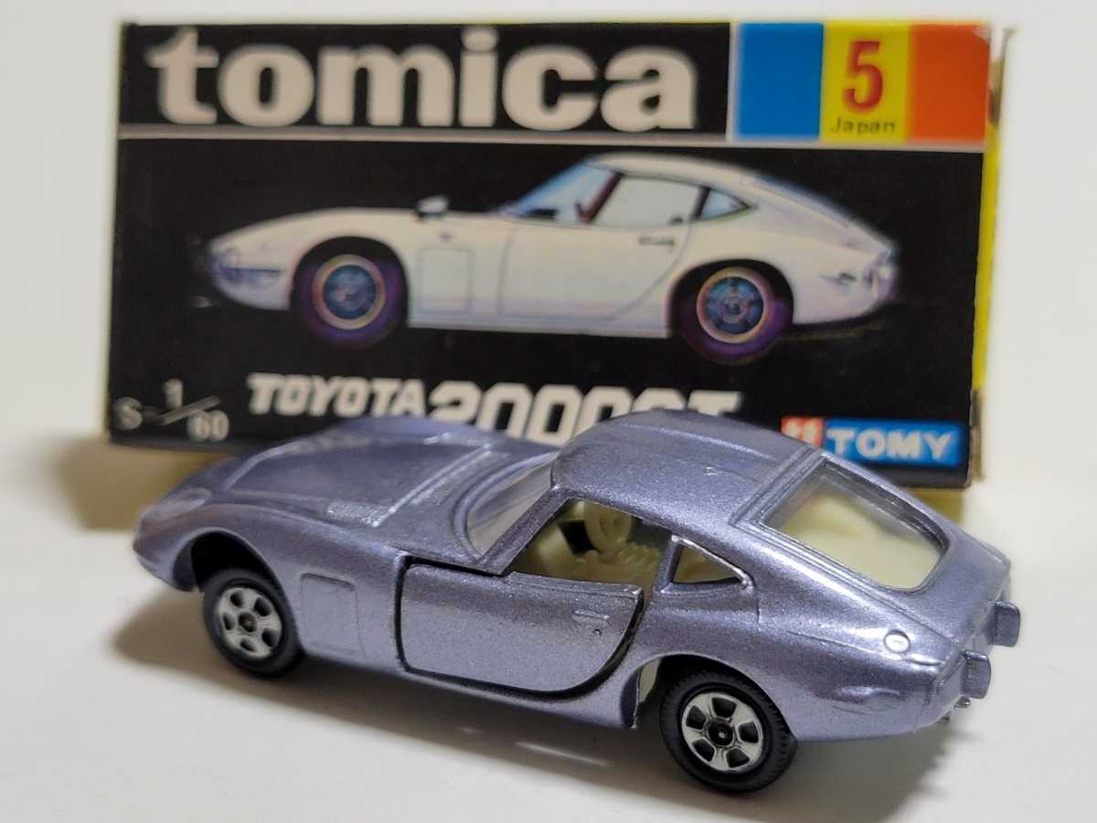 トミカ 黒箱 5-1-3 トヨタ 2000GT「1Aホイール」日本製【色指定箱