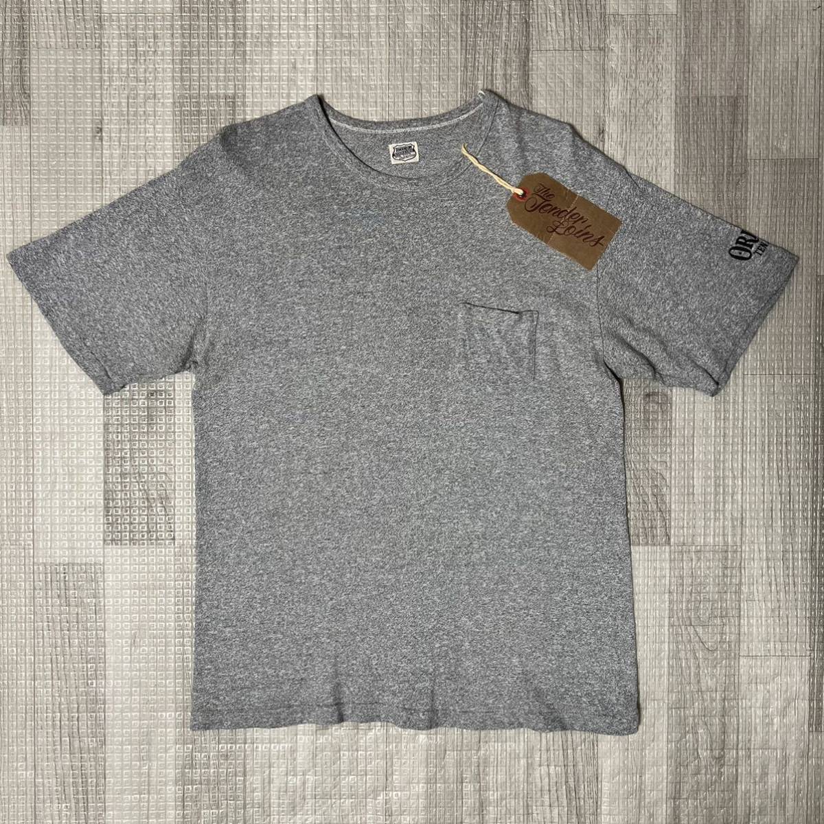 通販人気商品 テンダーロイン新作ボルネオスカルTシャツ灰XL Tシャツ/カットソー(半袖/袖なし)