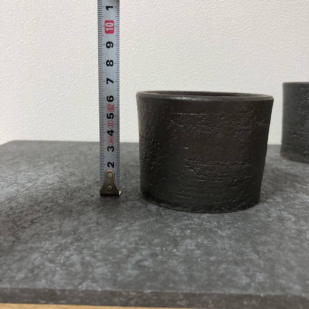 セット ヤフオク! - 未使用 植木鉢 3個セット 信楽焼 陶器鉢 盆栽鉢 ... ブラック
