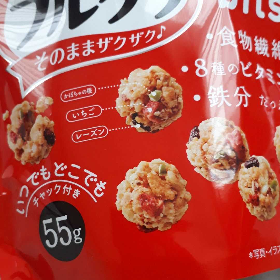 カルビーフルグラbits2種類セット(各55g) 　　食物繊維　8種のビタミン　鉄分たっぷり　　　シリアル　栄養調整食品　間食置き換え　　　_画像5