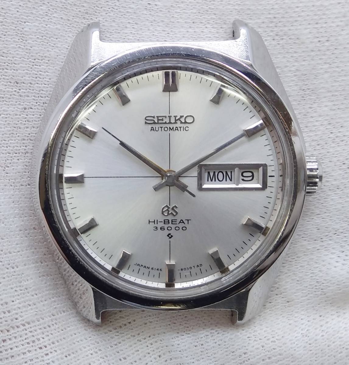 シルバーグレー サイズ セイコー SEIKO グランドセイコー 6146-8000