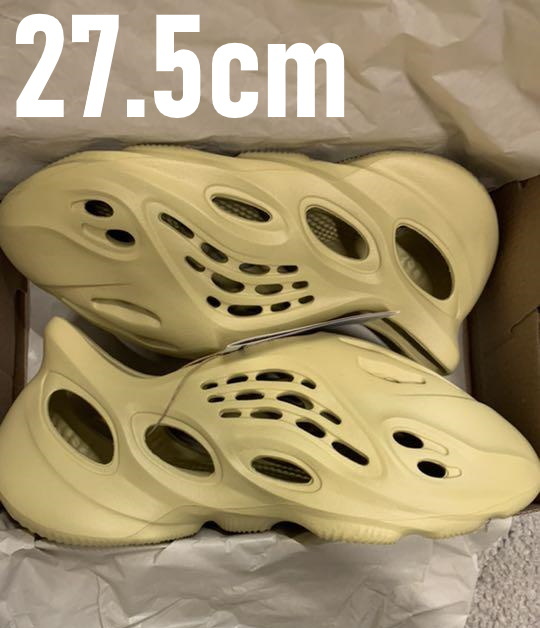 adidas Yeezy Foam Runner ”Sulfur” GV6775 新品 27.5cm アディダス イージー フォーム ランナー サルファー サンダル_画像1