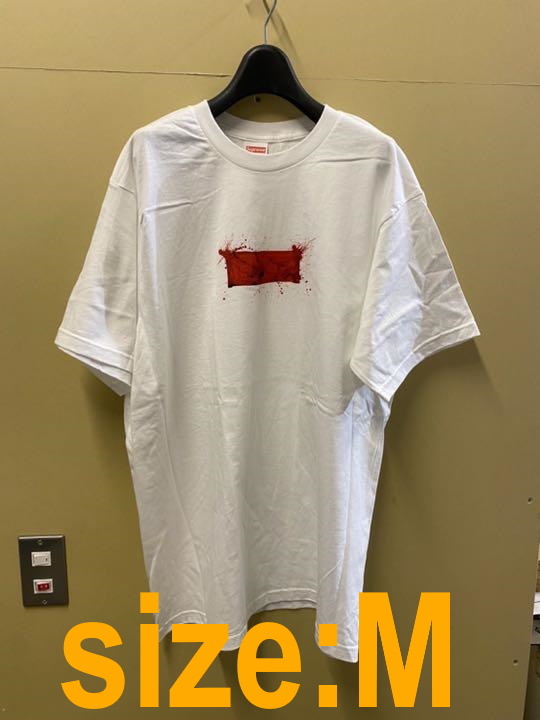 柔らかい Steadman Ralph Supreme 22ss Box 白 ホワイト Tシャツ