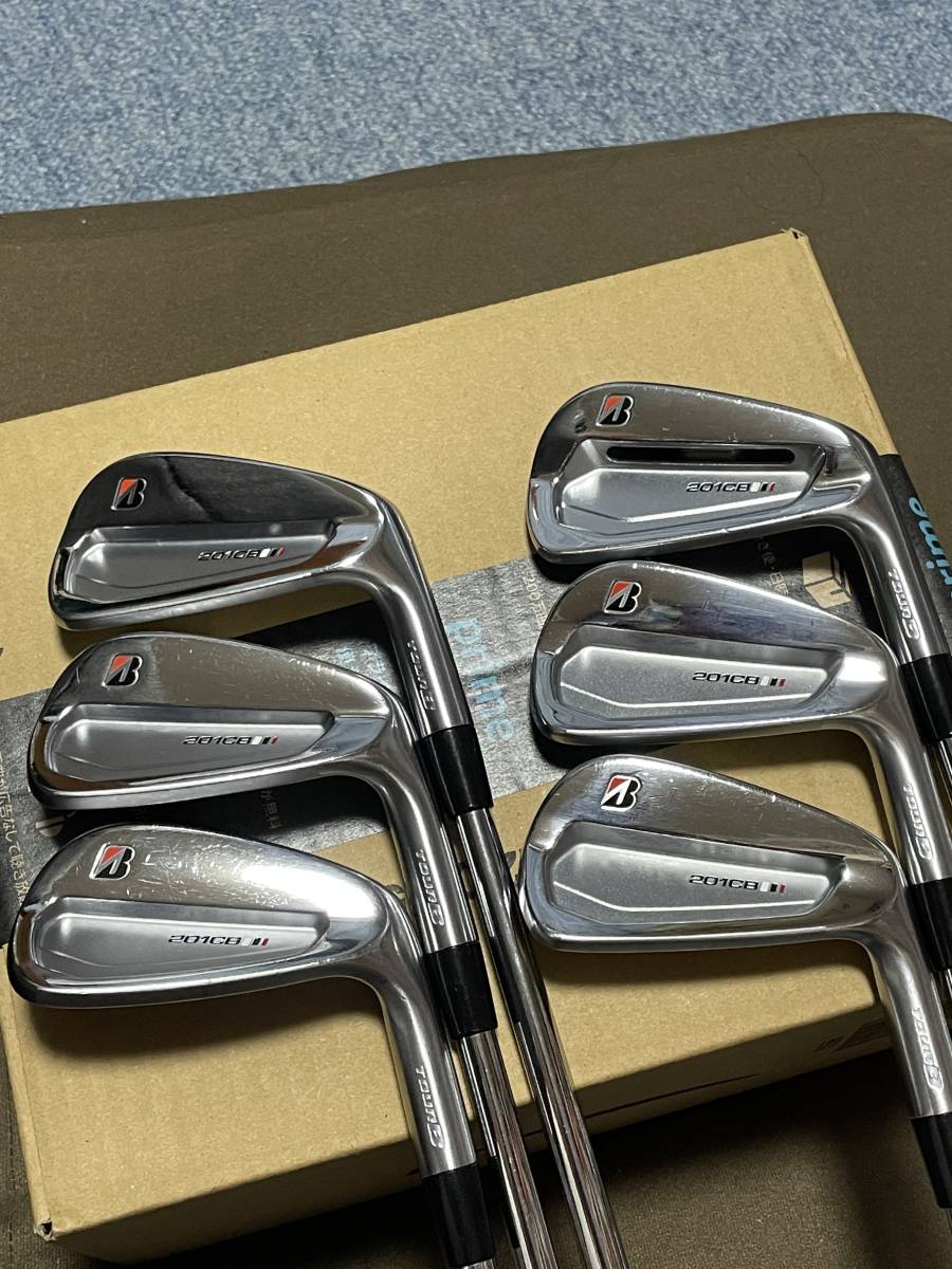 TOUR B 201CB アイアン 5-9,PW モーダス105 S 6本セット ブリヂストン オンライン学習 ブリヂストンTour B モーダス105R 201CBアイアン クラブ