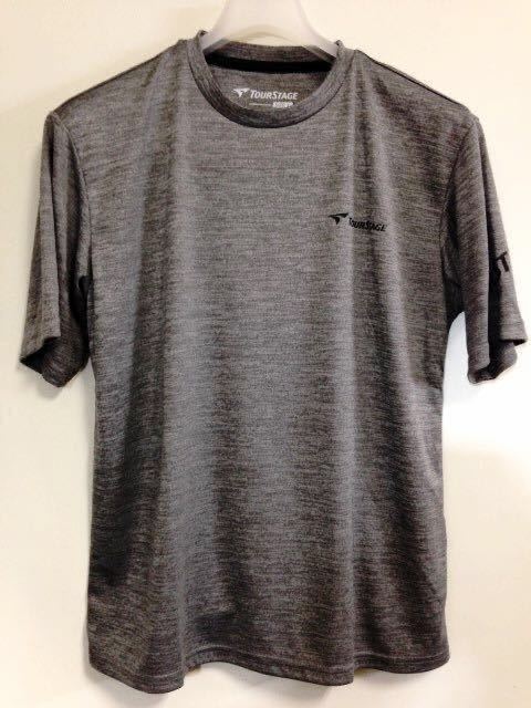 Tourstage Golf Tour Stage Golf Fast Scoop Lightweight Erice T -Shirt Cut Saw L Size Hoshin Grey с новой меткой