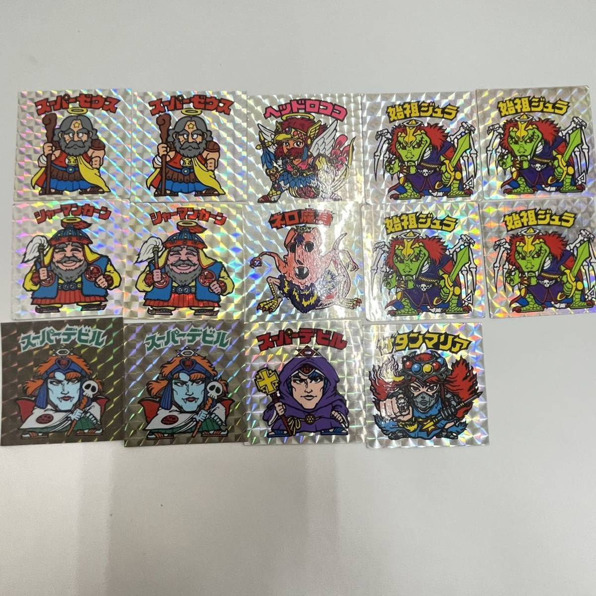 コレクター必見!!】☆旧ビックリマン ヘッド まとめ☆ スーパーゼウス