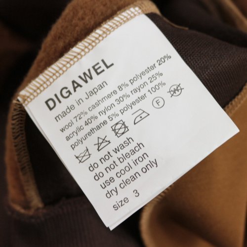 DIGAWEL ディガウェル 20AW Wool Fleece Blouson ウールフリースブルゾン_画像5