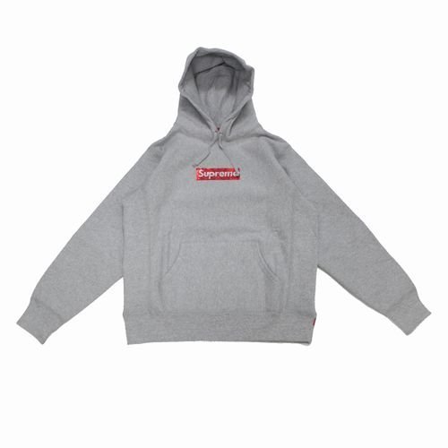 Supreme シュプリーム 19SS Swarovski Box Logo Hooded Sweatshirt BOX