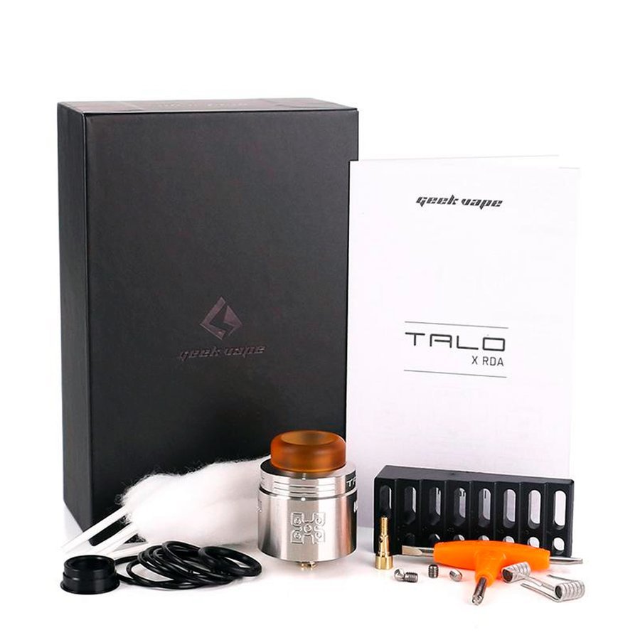 VAPE GEEKVAPE TALO X RDA 24mmアトマイザー GOLD 新品　BOX_画像10