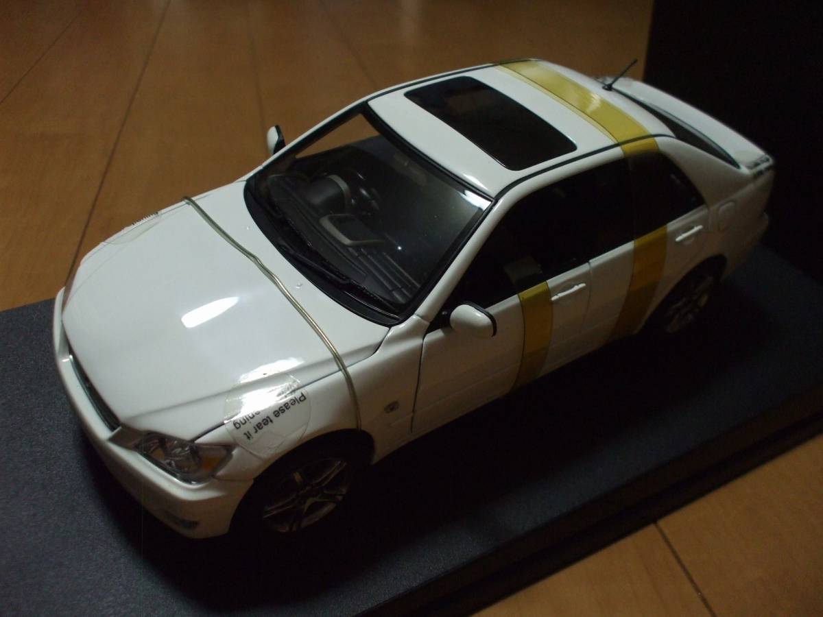 ☆Aa 1/18 TOYOTA ALTEZZA/トヨタ アルテッツァ RS200 ホワイト【絶版
