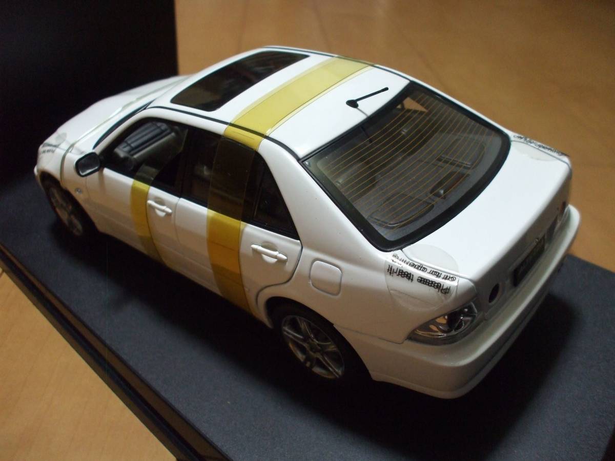☆Aa 1/18 TOYOTA ALTEZZA/トヨタ アルテッツァ RS200 ホワイト【絶版