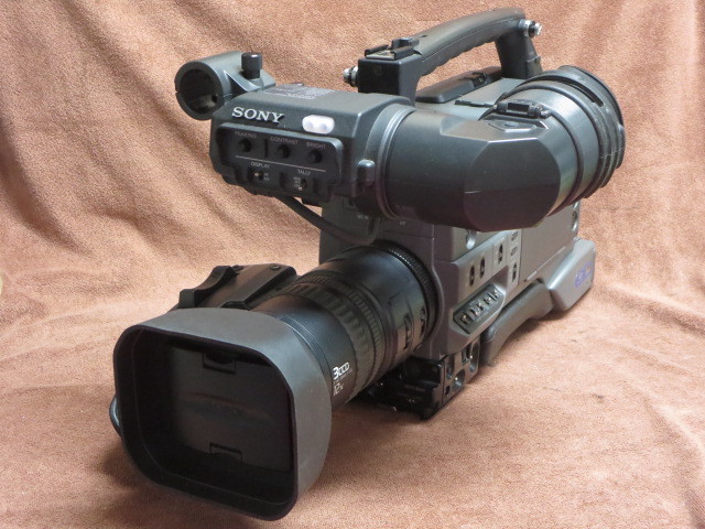 ソニー 業務用 DVCAMカメラ DSR-250 ドラム150時間
