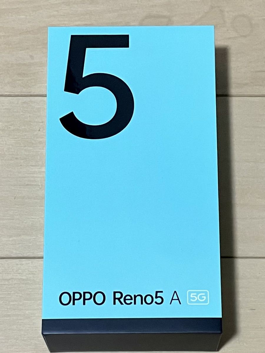 たけ様専用 reno5a 新品シルバーブラック 開封のみ未使用 スマートフォン本体 『4年保証』