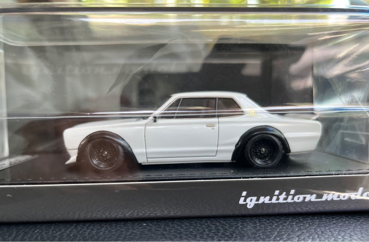 IG1912 イグニッションモデル 1/43 2000 GT-R STAR ROAD ホワイト 日産