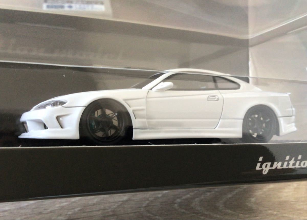 IG2130 イグニッションモデル 1/43 VERTEX S15 Silvia ホワイト 日産 シルビア