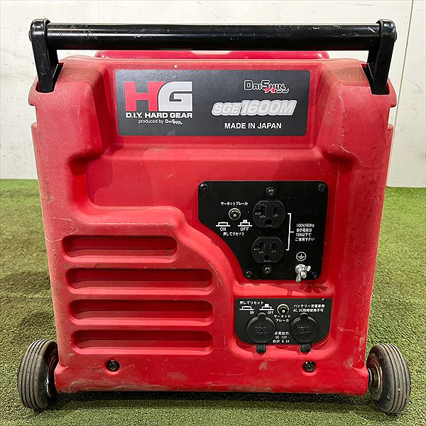 Yahoo!オークション - B6s22854 ダイシン HG SGE1600M 発電機 Yahoo!オークション - B6s22854 ダイシン HG SGE1600M 発電機