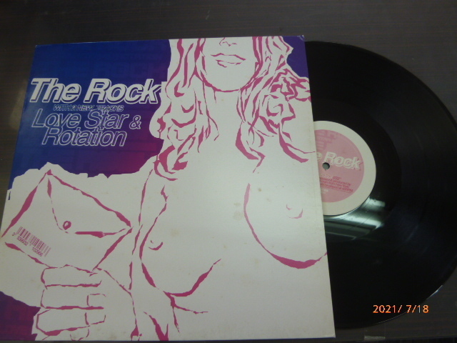 ◆日 C 07018 600-The Rock WITH2NEW TRACKS LOVE Star＆Rotation-定形外発送_画像1