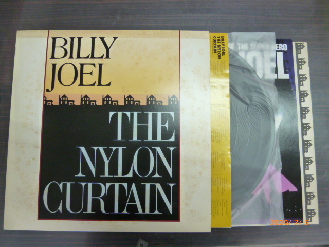 ◆◆日 R 0821 1922 - ナイロン・カーテン Billy Joel 25AP2400 - レコード LP 中古_画像1