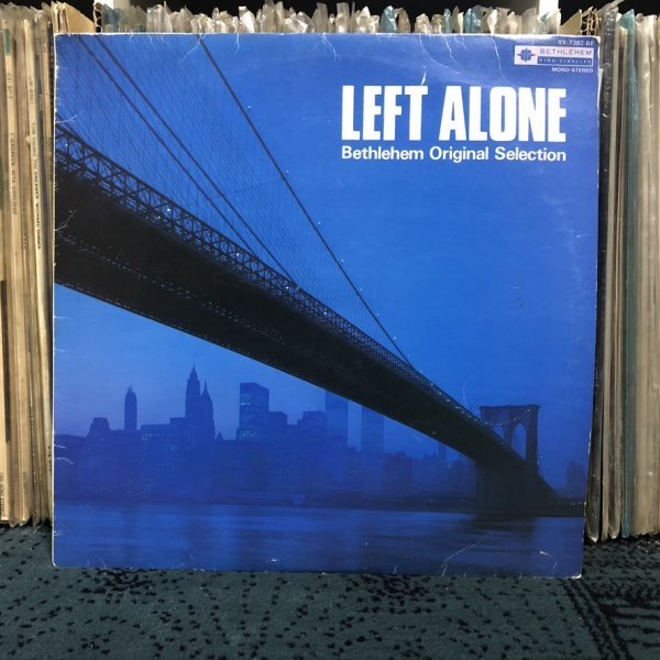 【'86 国内】LP★Various - Left Alone / Bethlehem Original Selection_画像1