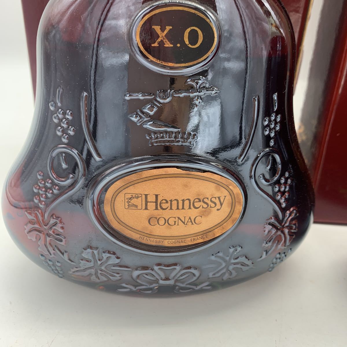 Hennessy ヘネシーXO 金 キャップ グリーンボトル 箱付き 2本 700ml 