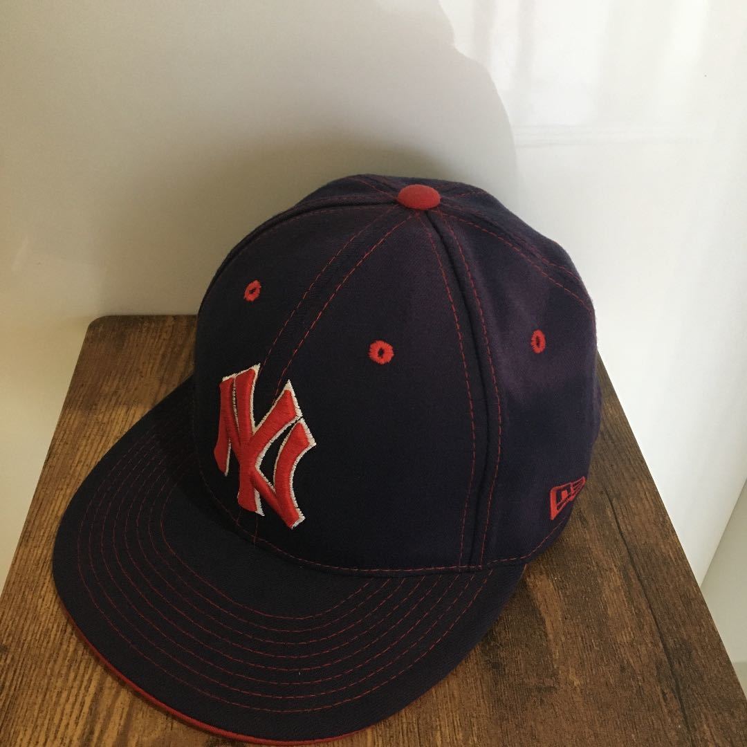 USA製　90s NEW ERA ニューエラ 59FIFTY ニューヨークヤンキース 7 5/8 60.6 50周年 限定　希少　レア　メンズ　 キャップ　ヴィンテージ